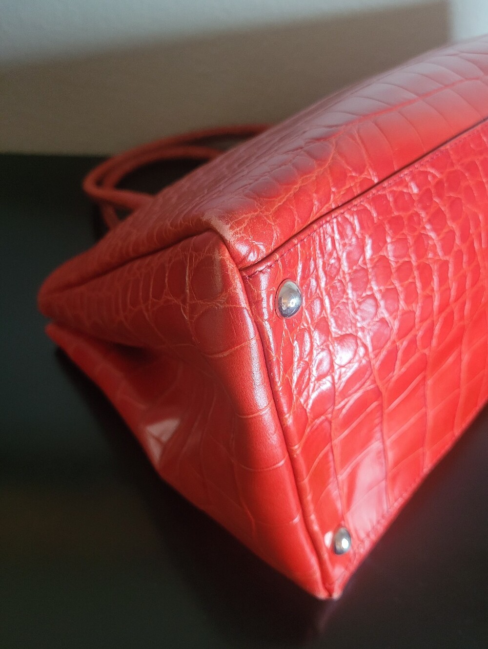 Furla croc shoulder bag - Picture 10 of 16